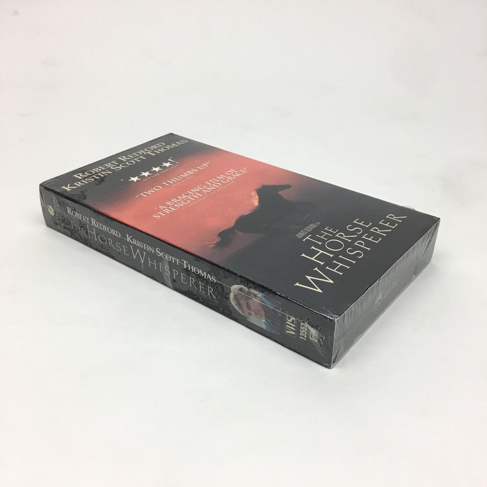The Horse Whisperer Sealed VHS‎ Tape Robert Redford Film Kristin Scott Thomas